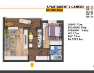 Apartament 2 camere