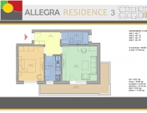 Apartament 2 camere în Berceni